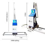 3d Effect Vertical Wall/Glass/Wood/Ceramic/Metal Indoor Art Wall Mural Inkjet Automatic Painters Printing Painting Machines