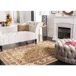 SAFAVIEH Lyndhurst Collection Area Rug - 9' x 12', Beige & Ivory, Traditional Oriental Design, Non-Shedding & Easy Care, Ideal for High Traffic Areas in Living Room, Bedroom (LNH212D)