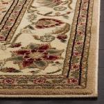 SAFAVIEH Lyndhurst Collection Area Rug - 9' x 12', Beige & Ivory, Traditional Oriental Design, Non-Shedding & Easy Care, Ideal for High Traffic Areas in Living Room, Bedroom (LNH212D)