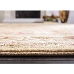 SAFAVIEH Lyndhurst Collection Area Rug - 9' x 12', Beige & Ivory, Traditional Oriental Design, Non-Shedding & Easy Care, Ideal for High Traffic Areas in Living Room, Bedroom (LNH212D)