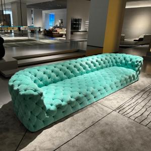 Modern Luxury Living Room Furniture Sofa Set Designs Full Leather Comfortable Sofa