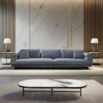 Italian living room sofa set leather sofa 2024 hot sale custom color luxury modern sofa