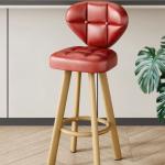 Clear Metal Bar Stools Modern Minimalist Transparent Restaurant Bar Stools Swivel Adjustable Sgabello Da Bar Furniture Luxury