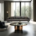 Italian living room sofa set leather sofa 2024 hot sale custom color luxury modern sofa