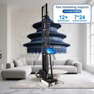 Printing Professional Vertical 4d Wall Printer High Precision UV Ink Color Wall Printer Best Print Art Printer