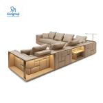 Design Leather Living Room Sofas Luxury Modern Office Ergonomics Living Room Sofas Individual Storage Divano Trendy Furniture