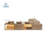 Design Leather Living Room Sofas Luxury Modern Office Ergonomics Living Room Sofas Individual Storage Divano Trendy Furniture