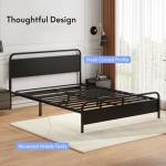 FLEXISPOT Queen Adjustable Bed, Complete with Modern Bed Frame, 0°to 60° Head Incline, Quiet Powerful DC Motor, Easy Assembly – Ideal for Relaxation, Reading, and Pressure Relief