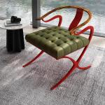 Italian Fancy Living Room Chairs Adults Bedroom Wingback Cozy Living Room Chairs Luxury Design Sillones Modernos Furniture Home