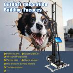 Printing Professional Vertical 4d Wall Printer High Precision UV Ink Color Wall Printer Best Print Art Printer