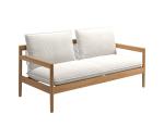 Solid wood recliner outdoor furniture sofa fabric material