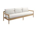 Solid wood recliner outdoor furniture sofa fabric material