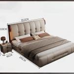 180x200cm beds clearance bedroom furniture bedframes queen size bedside table bed king sizebed frame with storage Single bed ﻿