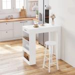 Table Bistro Wine Rack Kitchen Table Living Room Home Decor Luxury Bar Chair High Bar Stool Banqueta Alta Cozinha Counter Chair