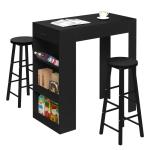 Table Bistro Wine Rack Kitchen Table Living Room Home Decor Luxury Bar Chair High Bar Stool Banqueta Alta Cozinha Counter Chair