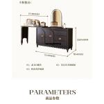 M138 Modern Luxury Vanity Table Bedroom Makeup Desk Bedside Study Dressing Table Living Room Modern Mesa De Maquillaje Home Furn