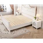 French Organizer Double Bed Decor Frame Queen Size Bedside Table Bed Luxury King Size Headboard Bedroom Furniture
