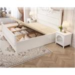 French Organizer Double Bed Decor Frame Queen Size Bedside Table Bed Luxury King Size Headboard Bedroom Furniture
