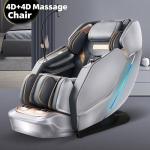 4D+4D Electric Massage Chairs Full Body Recliner Zero Gravity Auto Massage Chair Sl-Track 2025 Full Body Relaxation Massage Sofa