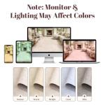 Homemate Washable Rug 8x10 Area Rugs - Vintage Faux Wool Rugs for Living Room Bedroom Dining Room - Non Slip Foldable Carpet Indoor Area Rug for Home Decor（8'x10', Beige