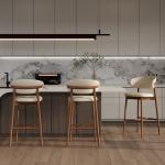 Ergonomic Adults Bar Stools Italian Unique Relaxing Creative Bar Stools Personalized Comfortable Metal Cadeira Home Furniture