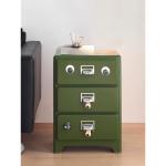 Bedside table Steel chest cabinet substitute Household bedroom storage side cabinet Multifunctional