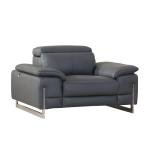 Italian Leather Top Grain Chair