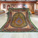 250x350cm Large Persian Silk Carpets in the Living Room Luxury Premium Vintage Handwoven Tassel Rugs for Bedroom Villa Mansions