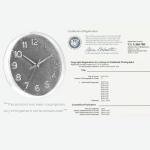 Roymnie Wall Clock 14 Inch Silent Green Wall Clocks Battery Operated- Modern Non Ticking Analog Clock Decorative for Living Room Bedroom Office Kitchen(Gold)