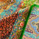 250x350cm Large Persian Silk Carpets in the Living Room Luxury Premium Vintage Handwoven Tassel Rugs for Bedroom Villa Mansions