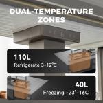 Smart Rock Slab Tea Table With Refrigeration Home Living Room Office Automatic Water Inlet Tea Table