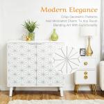 contemporary buffet cabinets with adjustable shelves and ample storage for dining area