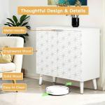 contemporary buffet cabinets with adjustable shelves and ample storage for dining area