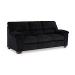 Signature Design by Ashley SimpleJoy Modern Sofa for Living Room, Black
