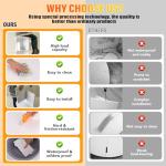 RUNSUNSPRI 4 Tier Rotating Bookshelf Tower, Spinning Bookshelf, Revolving 360° Bookcase Storage Round Carousel, Vertical Rotate Turning Spiral Corner Organizer Lazy Susan, White