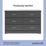 Brookside 6 Drawer Double Dresser for Kids