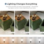 Furniture of America Lennox Modern Chenille 17-inch Square Storage Ottoman with Reversible Tray Top, Upholstered Footstool for Living Room, Bedroom, Entryway, Green