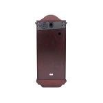 SEIKO QXH004BLH Oak Wood Pendulum Wall Clock with Chimes, Dark Brown, 28 x 12.5 x 6 Inches