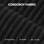 Boneless Couches for Living Room,Cloud Sectional Couch with L-Shape Chaise,Modern Modular Sofa with Deep Seat Upholstered Comfy Couches for Bedroom,No Assembly Required,1PCS