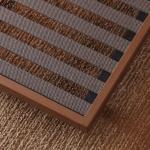 homary Japanese Style Queen Floor Bed Frame, 6.3" Low Profile Tatami Platform Bed with Carbon Steel Slats & Wood-Finished Metal Frame, No Box Spring Needed, Fits Queen Mattress 60" W x 80" L