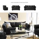Signature Design by Ashley Darcy Classic Contemporary Sofa, Black
