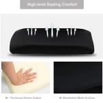 BestOffice | Ergonomic Office Chair | Mid-Back Swivel Desk Chair | Breathable Backrest & Lumbar Support | Adjustable Height | Sponge Seat | Rolling Wheels | Grey | for Adults & Women