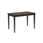 Signature Design by Ashley Kimonte Rectangular Dining Room Table, Black