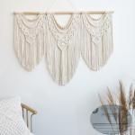 Large Macrame Wall Hanging - Boho Decor