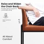 Set of 4 Modern Counter Height Bar Stools