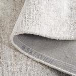 SAFAVIEH Abstract Collection Area Rug - 6' x 9', Ivory & Beige, Handmade Wool & Viscose, Ideal for High Traffic Areas in Living Room, Bedroom (ABT141D)