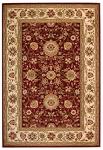 SAFAVIEH Lyndhurst Collection Area Rug - 6' x 9', Red & Ivory, Traditional Oriental Design, Non-Shedding & Easy Care, Ideal for High Traffic Areas in Living Room, Bedroom (LNH212F)