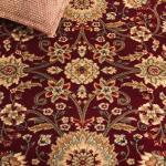 SAFAVIEH Lyndhurst Collection Area Rug - 6' x 9', Red & Ivory, Traditional Oriental Design, Non-Shedding & Easy Care, Ideal for High Traffic Areas in Living Room, Bedroom (LNH212F)