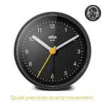 Braun Classic Analog Alarm Clock with Snooze