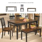 Ashley Owingsville Farmhouse Dining Chairs, Set of 2